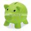 Best selling high quality and colorful pig piggy bank for children