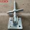 U Head Base Jack Hollow and Solid Scaffolding Steel Screw Base Jack for Construction