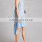 new design self-tie square neckline cami straps dresses women summer Pom Pom Dress