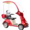Ewheels 500W 4 wheel electric scooter adults with rain cover and USB interface