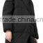 Women's black quilted loose fit down garment/jacket