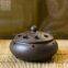Chinese Ceramic Incense Burner Handmade Antique Burner Sandalwood Furnace With a Brass Incense Holder Home Decor