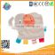 Wholesale Grey Elephant Baby Doudou Comforter Blanket Animal Toy