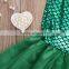 Baby Girls Bikini Swimwear Little Mermaid Tail Outfits Dress