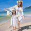 Mother and daughter white matching dresses mommy and me clothes bohemian beachwear