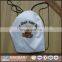 sublimation white blank drawstring bag backpacks