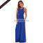 Summer newest pure color sleeveless wholesale maxi dresses