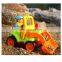 Plastic cartoon 2 channel rc truck with music and light