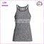 Ladies' body building clothing gym top slim fit gym sports tank top