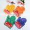 Hot Sale High Quality 100% Cotton Kitchen Oven Gloves With Oven Mat