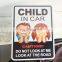 Good promotion item custom baby car sign for sales