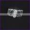 Custon plexiglass acrylic plastic transparent receive ark hinges