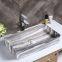 Bathroom hand made luxury good sale thin wash hand basin sink with no hole on table