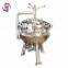 Vertical retort autoclave for food