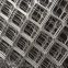 Strong powder coated black amplimesh diamond grill aluminium mesh for security door