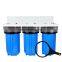 osmosis system 3 stage water filter system 2019 Housing Filter Big Blue 10'' PP Cartridge Water Filter Housing