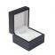 Spot single black matte paint wooden watch packaging box processing printed LOGO jewelry watch storage box