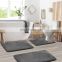 2 Pieces Non-Slip Soft Kitchen Mat Bath Rug Doormat Runner absorbent Kitchen rug