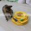 Plastic Pet Cat Interactive Toy Two Tiered Turntable Play Toy with Balls