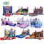 fun big combo moon party kid air commercial moonwalk jump bouncy jumper castle inflatable bouncer bounce house with water slide