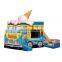 2020 New Ice Cream Truck Bounce House Commercial Inflatable Kids Jumping Castle Bouncer With Slide