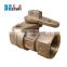 brass water meter ball valve with long handle