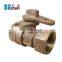 brass lockable ball valve with lock handle