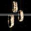 Traditional mood light led crystal pendant lamp for indoor lighting fixtures