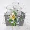 pentagon wedding table centerpieces mirror with beveled