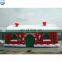 Hot selling new high quality christmas theme inflatable hut tent/ santa workshop for holiday event