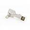 Bulk Sell Super Thin Key Shape USB Flash Drive USB Key 4GB 8GB 16GB for