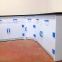 Polypropylene Lab Wall Bench 10 Feet Long PP Side Laboratory Table