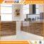 China made wood grain kitchen corner cabinet in factory