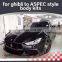Ghibli body kits fit for Maserati Ghibli 13y~ to ASPEC style body kits FRP/carbon fiber material