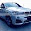 New arrival X4M style body kit for bm-w X4 in pp