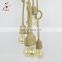 Retro Edison bulb E27 braid hemp rope pendant light cord chandelier
