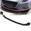 Accessories Factory Directly Sell Car External Protector Front Lip Universal Front Bumper Lip for all car