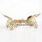 4 legs metal antique bowl