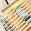 Sustainable Premium Quality Recyclable Reusable Customized Soft Bristles Wholesale Bamboo Manual Eco Toothbrush