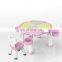 New Kindergarten Plastic Table and Chair sets Lovely  Colorful Children Furniture sets for Kids