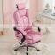 Fashion High Quality Soft Sponge Staff Leather Ergonomic Swivel Chair Executive Massage Office Chair with Headrest for Office