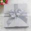 Customized Luxury Foil Card Ribbon Silk Wedding Invitation Box                        
                                                Quality Choice