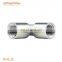 PVF female threaded copper pipe fitting elbow metal mechanical tube connector