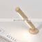 Indoor Wood Lamps Usb Charging 360 Rotatable Adjustable Brightness Touch Switch Wall LED Night Lamp