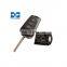 New Design 3 Buttons Flip Folding Car Remote Silicone Shell Car Key Blanks