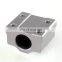 High Quality 3D Printer Slider Sliding Block Linear Bearing SC8UU SCS8UU Motion Ball Bearing CNC Slide Bushing  ball bearing sli