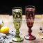Vintage 150Ml Blue Wine Glass Calice Green Red Grey Clear Rhombus Diamond Glass Shot Champagne Glass Wine Glasses For Glassware