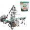 Easy to operate automatic mini table top bottle dishwashing powder filling machine