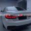Upgrade the through-through taillamp taillight with center light for BMW 5 series F10 F18 tail light 2011-2017