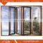 YY home German brand hardware high quality bi folding door /Double glazing aluminium bifold door / Aluminum